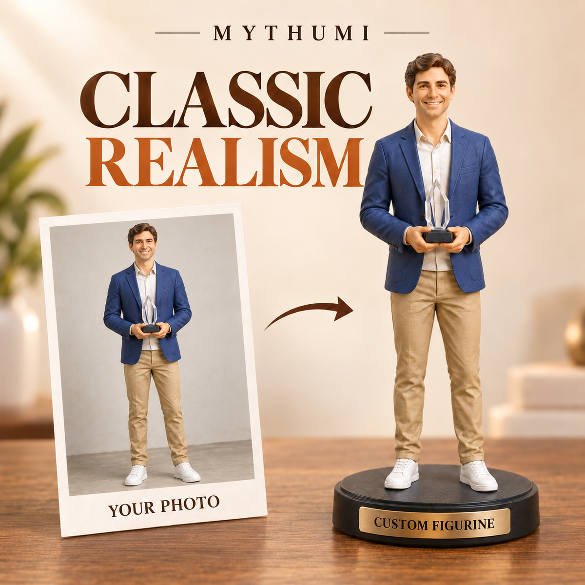 Custom Mini Me Figurine from Photo - Turn your photo into a Mini Me in your favorite style