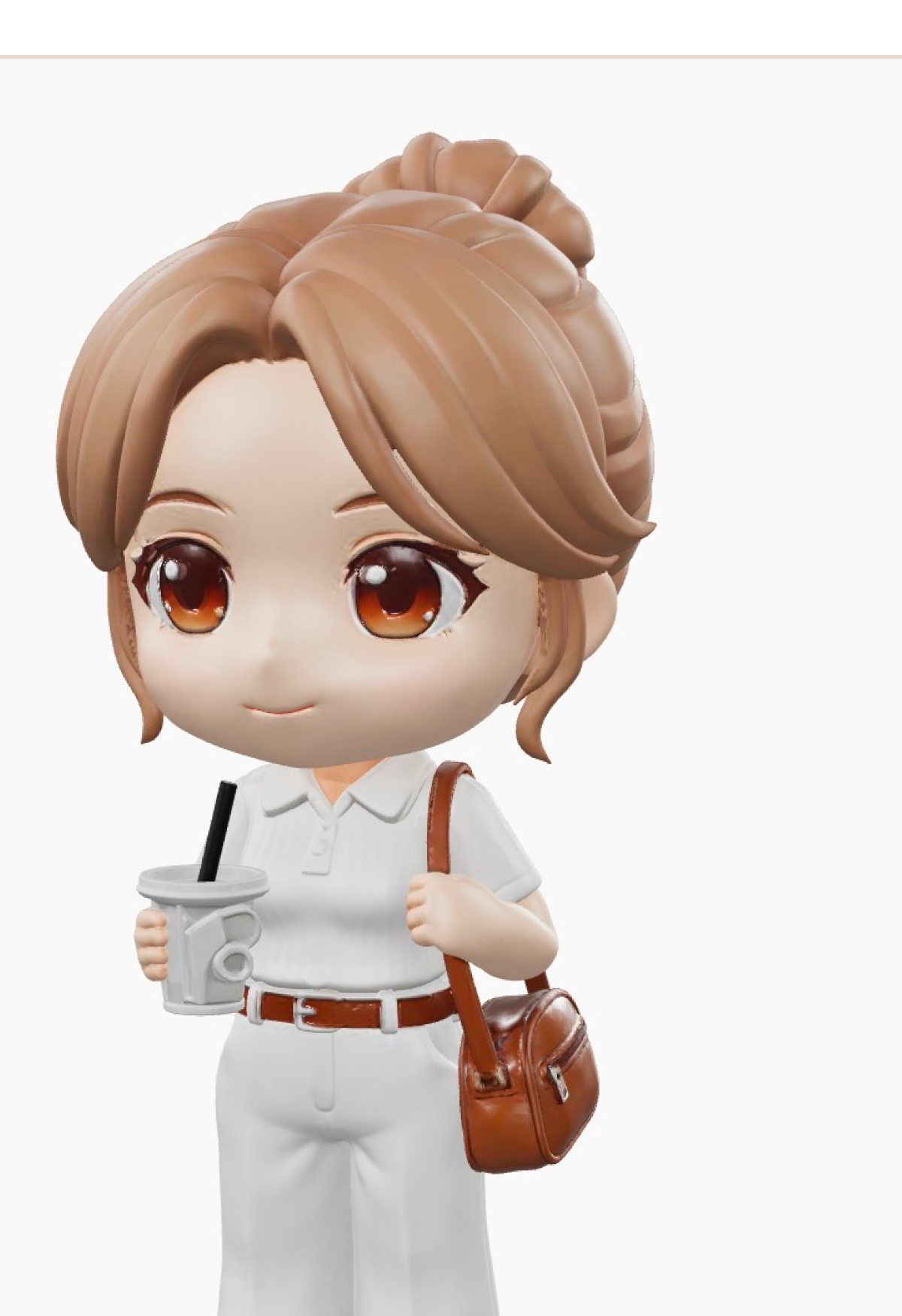 Illustrated custom figurine